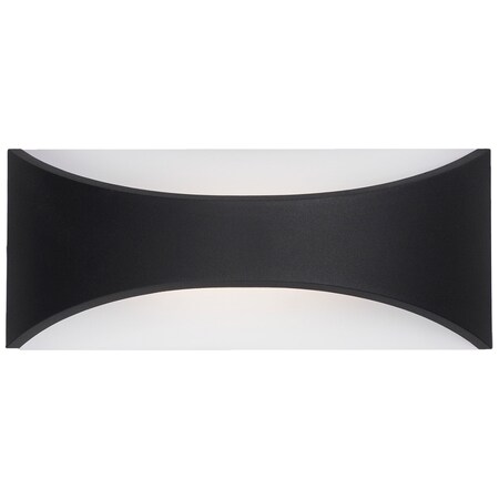 Kuzco Lighting Led Exterior Wall Sconce With Relaxed Arch Design EW3609-BK